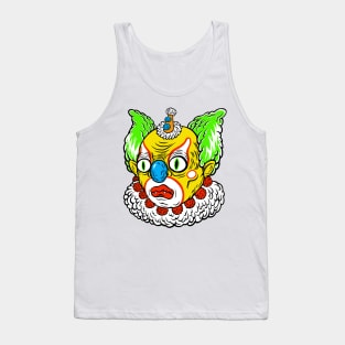 Green Wig the Clown Tank Top